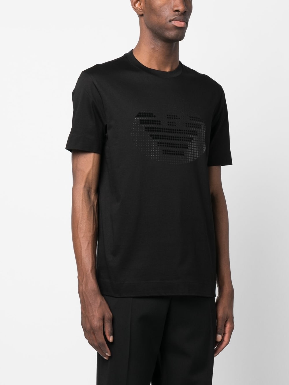 Emporio Armani Printed Cotton T Shirt – Balardi