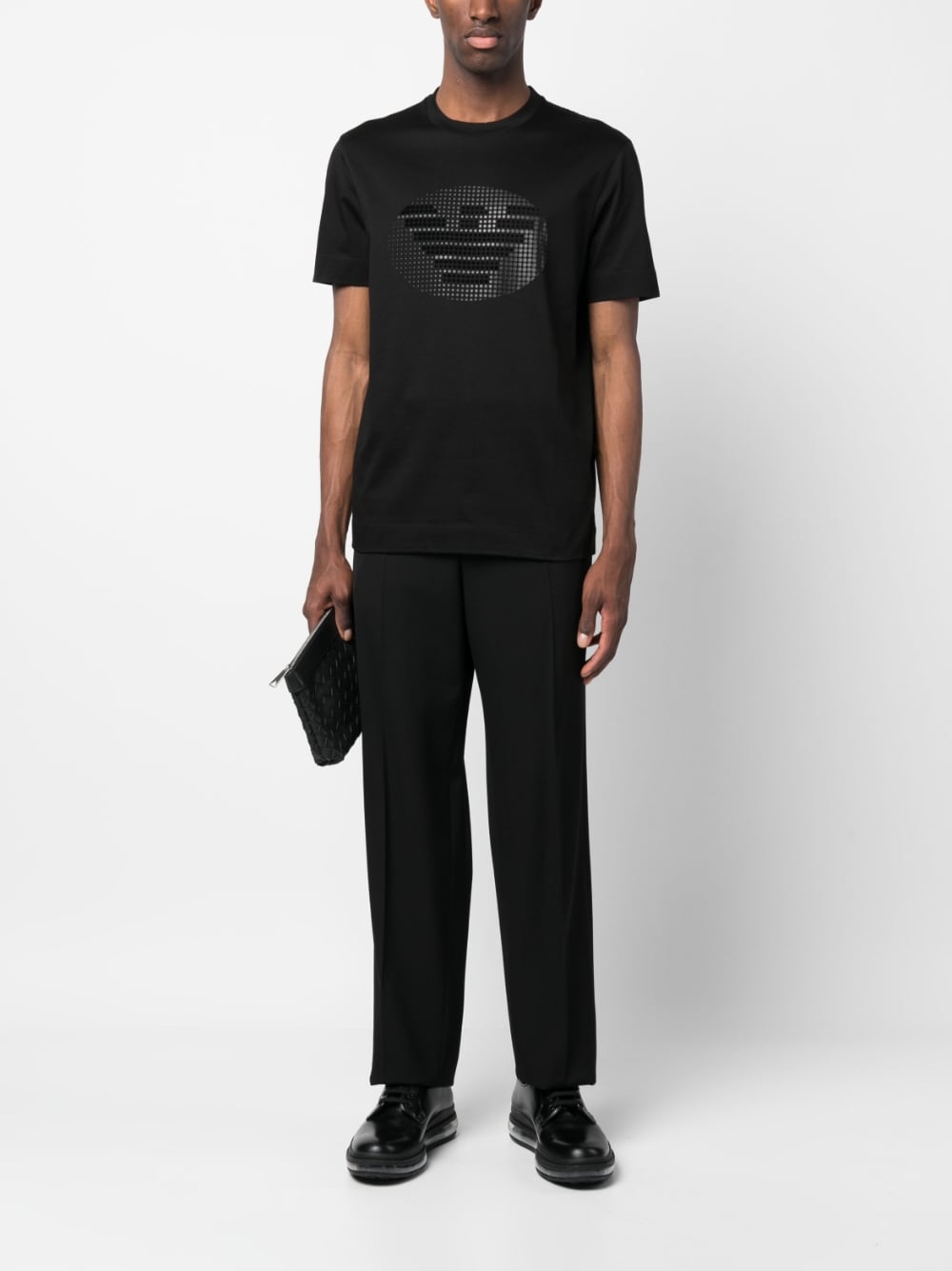 Emporio Armani Printed Cotton T Shirt – Balardi Emporio Armani Printed Cotton T Shirt – Balardi