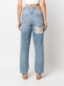 Alanui Patchwork Denim Jeans