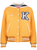 Kenzo Logo Wool Bomber Jacket