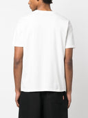 Maglietta in cotone organico stampato a botter