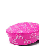 Ruslan Baginskiy Baker Boy Logo Strass Hat