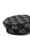Ruslan Baginskiy Baker Boy Logo Strass Hat