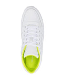 E 'Clat Logo Leather Sneakers