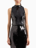 Armani Exchange Top Black