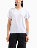 Emporio armani t magliette e polos bianche