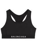 Balenciaga Logo Gym Bra