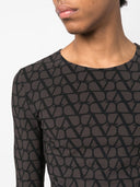 Valentino Toile Iconographe Cotton Jumper