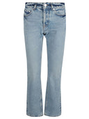 Jeans de mezclilla de ajuste delgado de armario