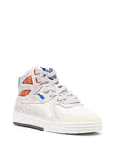 Palm Angels Mid Top Leather Sneakers
