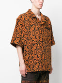 Marine Serre Printed Cotton Shirt