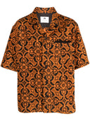 Marine Serre Printed Cotton Shirt