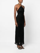 Forte Forte Viscose And Raffia Long Dress