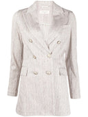 CIRCOLO 1901 Linen Blend Double Breasted Giacca