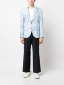 E 'Clat Printed Single Breasted Jacket