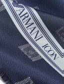 Emporio armani bufandas azules