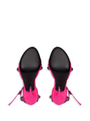 Balenciaga le cagole lederen hiel sandalen