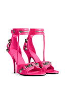 Balenciaga le cagole lederen hiel sandalen