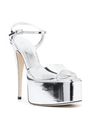 Paris Texas Pamela Mirror Leather Platform Sandals