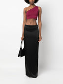 Rick Owens Knitted One Shoulder Bandeau Top