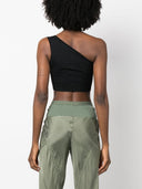 Rick Owens Knitted One Shoulder Bandeau Top