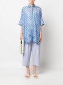 Jejia Wide Leg Cotton Trousers
