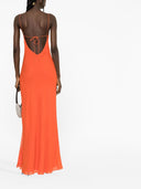 Il vestito slip di seta Andamane Georgette