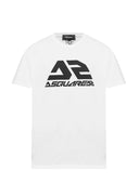 Dsquared2 camisetas y polos blancos