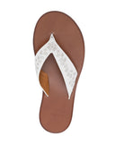 Chloè X Eres Paz Leather Thong Sandals