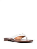 Chloè X Eres Paz Leather Thong Sandals