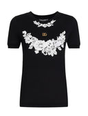 Koszule Dolce & Gabbana T i polo czarne