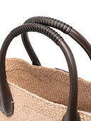 Chloè x Eres Palma Raffia Sac à provisions