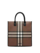 Burberry Check Motif Tote Bag