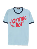 Dsquared2 camisetas y polos claros azules