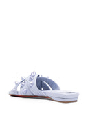 Christian Louboutin Miss Spika Flat Leather Sandals