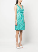 Parosh Jacquard Lurex Dress