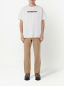 Burberry Logo Cotton T Shirt