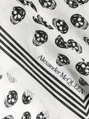 Alexander Mc Queen Skull Wool Scarf