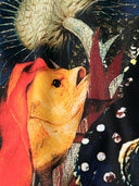 Alexander Mc Queen One Piece Printed Jersey Swimsuit