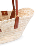 Max Mara Xl Straw Tote Bag