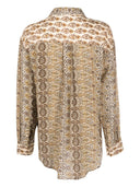 Gold Hawk Printed Shirt