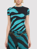 Roberto Cavalli camisetas y polos negros