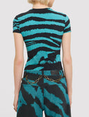 Roberto Cavalli camisetas y polos negros