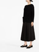 Daniela Gregis Boat Neck Cotton Sweater