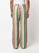 Vitelli Patched Cotton Blend Wool Trousers