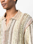 Vitelli Linen Blend Cotton Polo Shirt