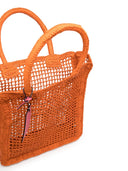 Manebi Net Raffia Handbag