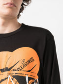 Pleasures Long Sleeve Cotton T Shirt
