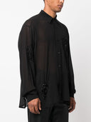 Gcds Embroidered Oversized Shirt