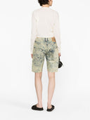 Vaquera denimスプリットショーツ